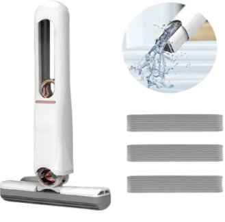 New Portable Mini Squeeze Mop | Compact, Lightweight & Easy Cleaning🧹🧺