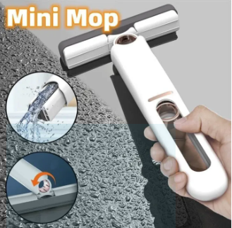 New Portable Mini Squeeze Mop | Compact, Lightweight & Easy Cleaning🧹🧺