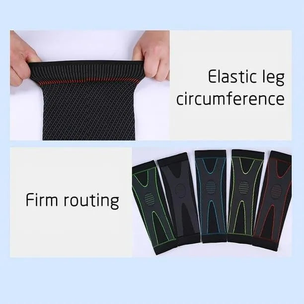 Knee Support Band for Pressure Weaving with 3D Weave Protection Against Injury Pressure Adjustable Knee Support for Men and Women