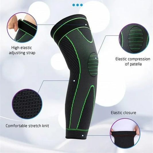Knee Support Band for Pressure Weaving with 3D Weave Protection Against Injury Pressure Adjustable Knee Support for Men and Women