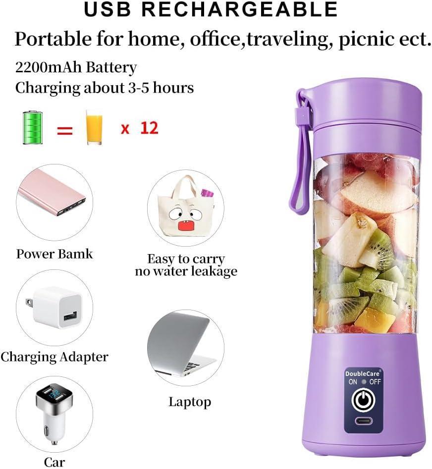 🥤 Portable & Rechargeable Juicer Blender 🍊