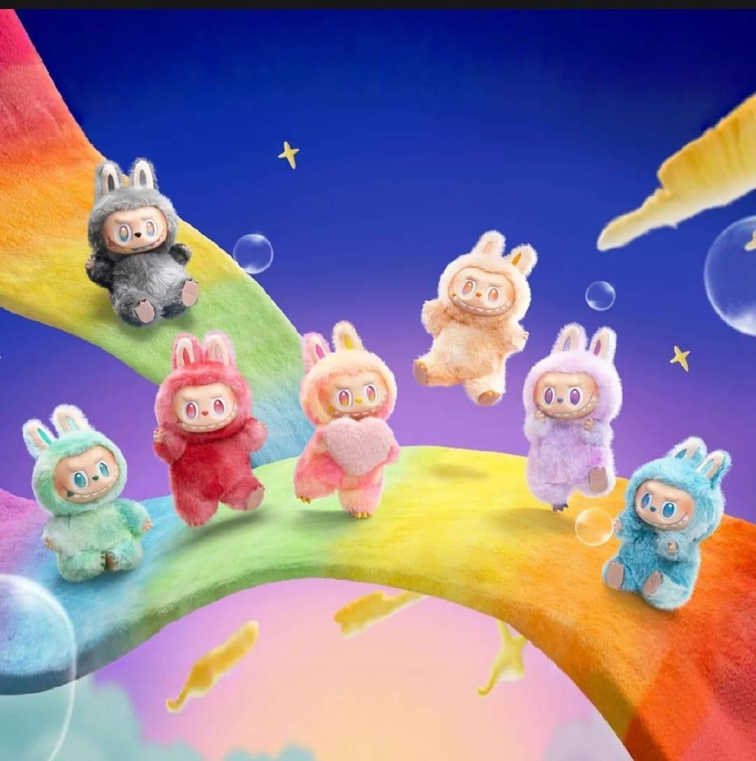 Labubu Doll Original Pop Mart Plushie Monster with Hanging Loop